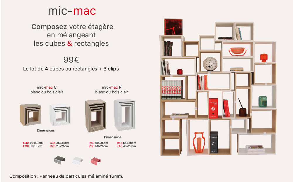 rangements/etagere mic mac